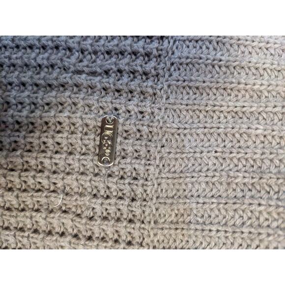 Ugg Shelby Short Sleeve Hi-Lo Tunic Sweater "Oatmeal" With Cowl Neck. Size Small - Picture 4 of 6